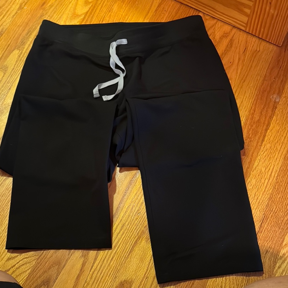 Figs Black Technical Collection Pants